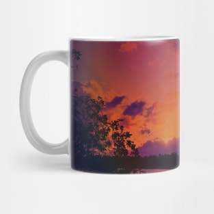 Ravens over the lake Mug